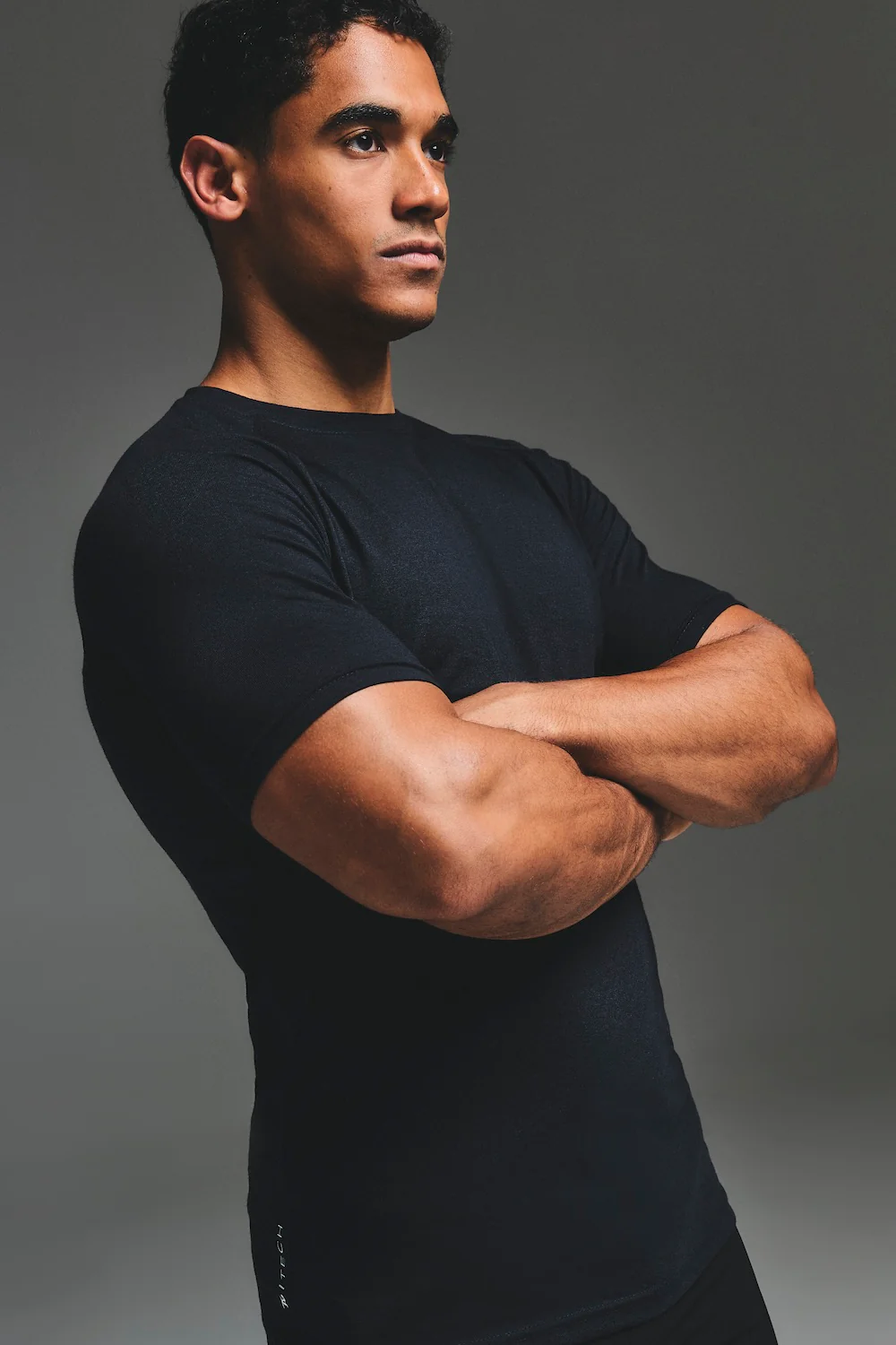 Essential Training Top in Black - Image 4