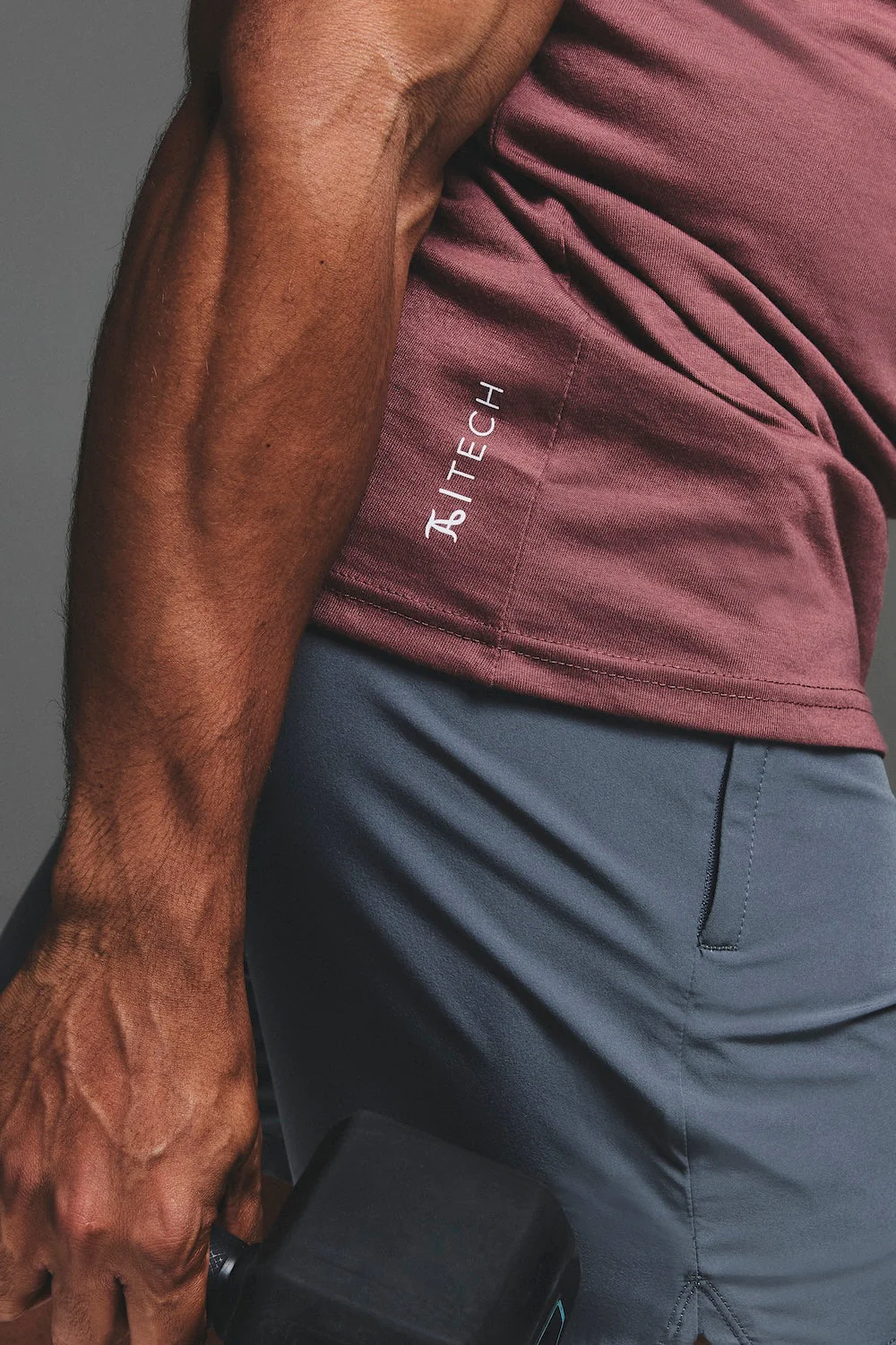 Essential Training Top in Wood Rose - Image 6
