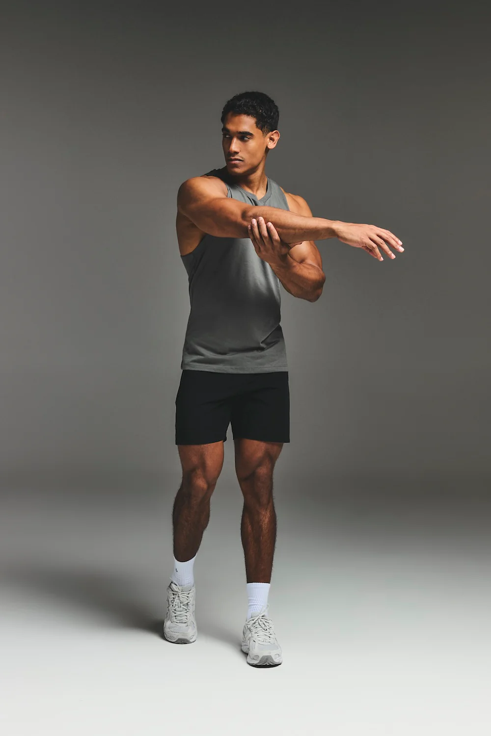 Essential Training Vest in Charcoal - Image 3