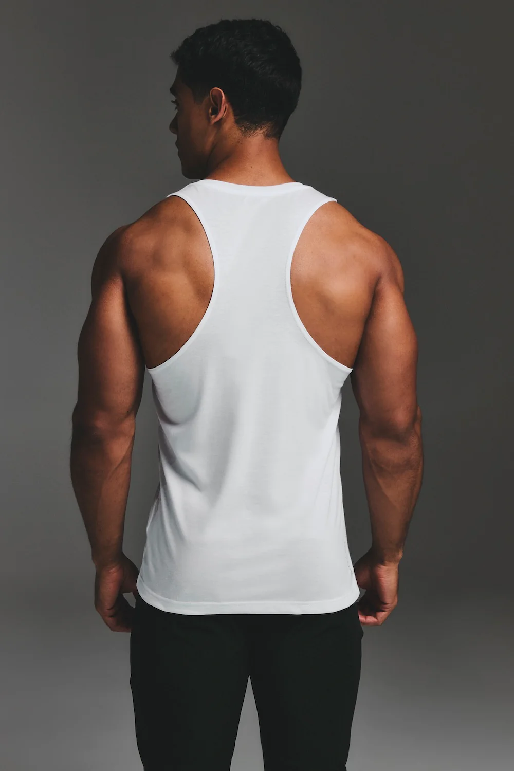 Essential Training Vest in White - Image 6