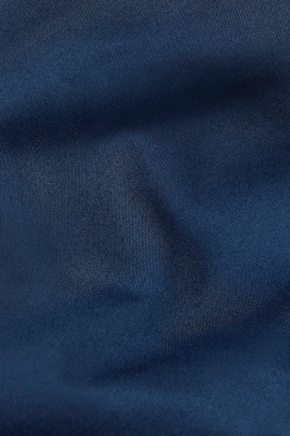 Muscle Fit Dress Shirt in Navy Blue - Image 10