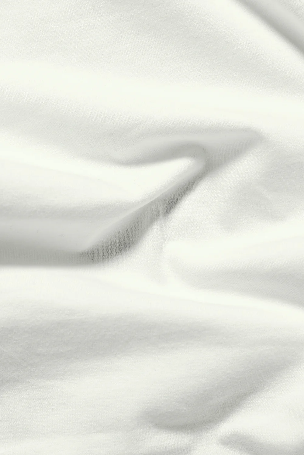 Essential Jersey Buttonless Polo Shirt in White - Image 7