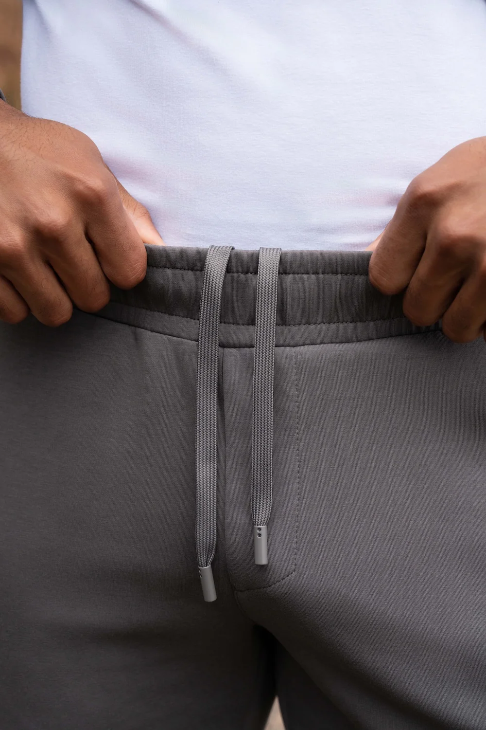 Interlock Sweat Jogger in Graphite - Image 7