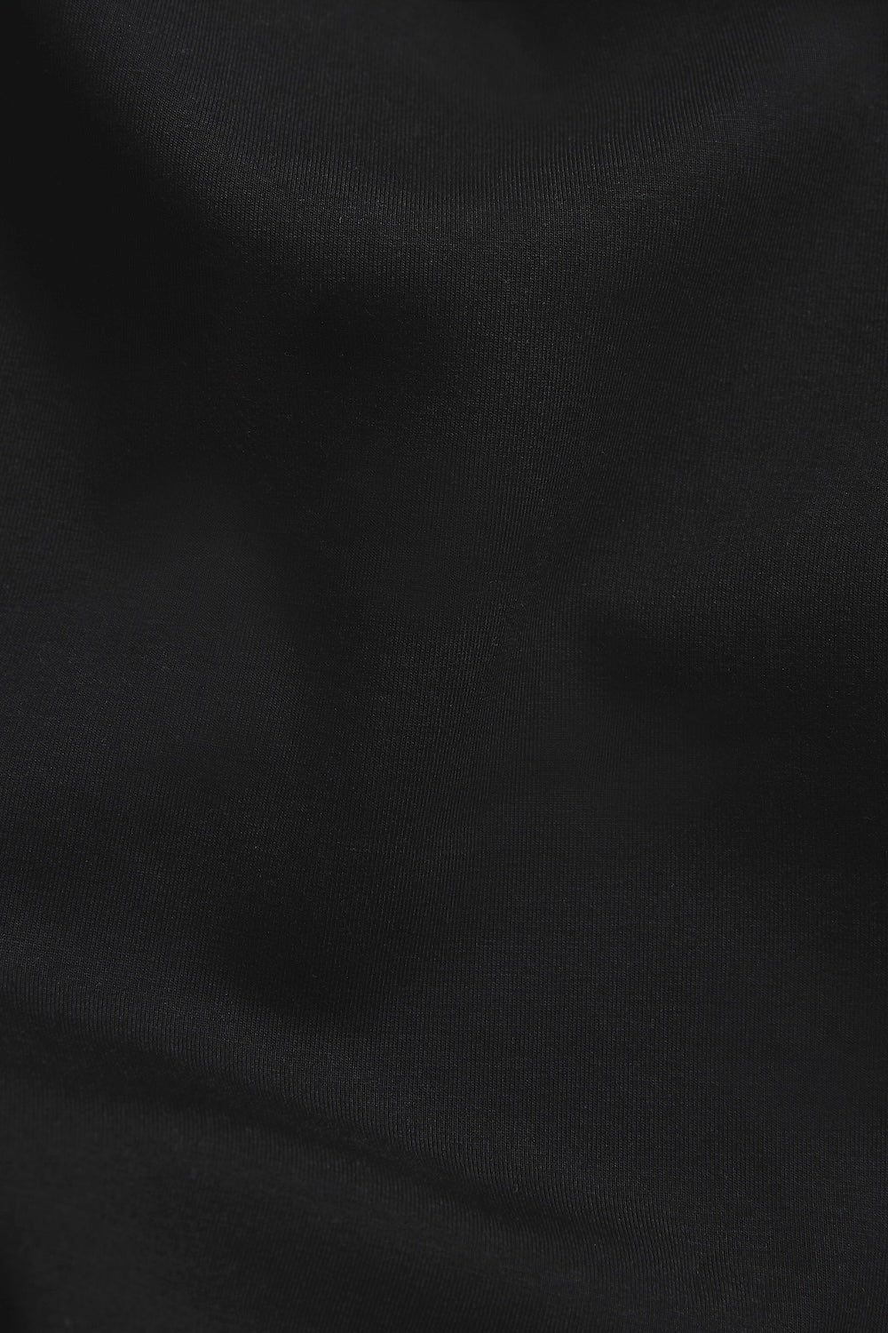 Lined Jersey Shacket in Black - Image 8