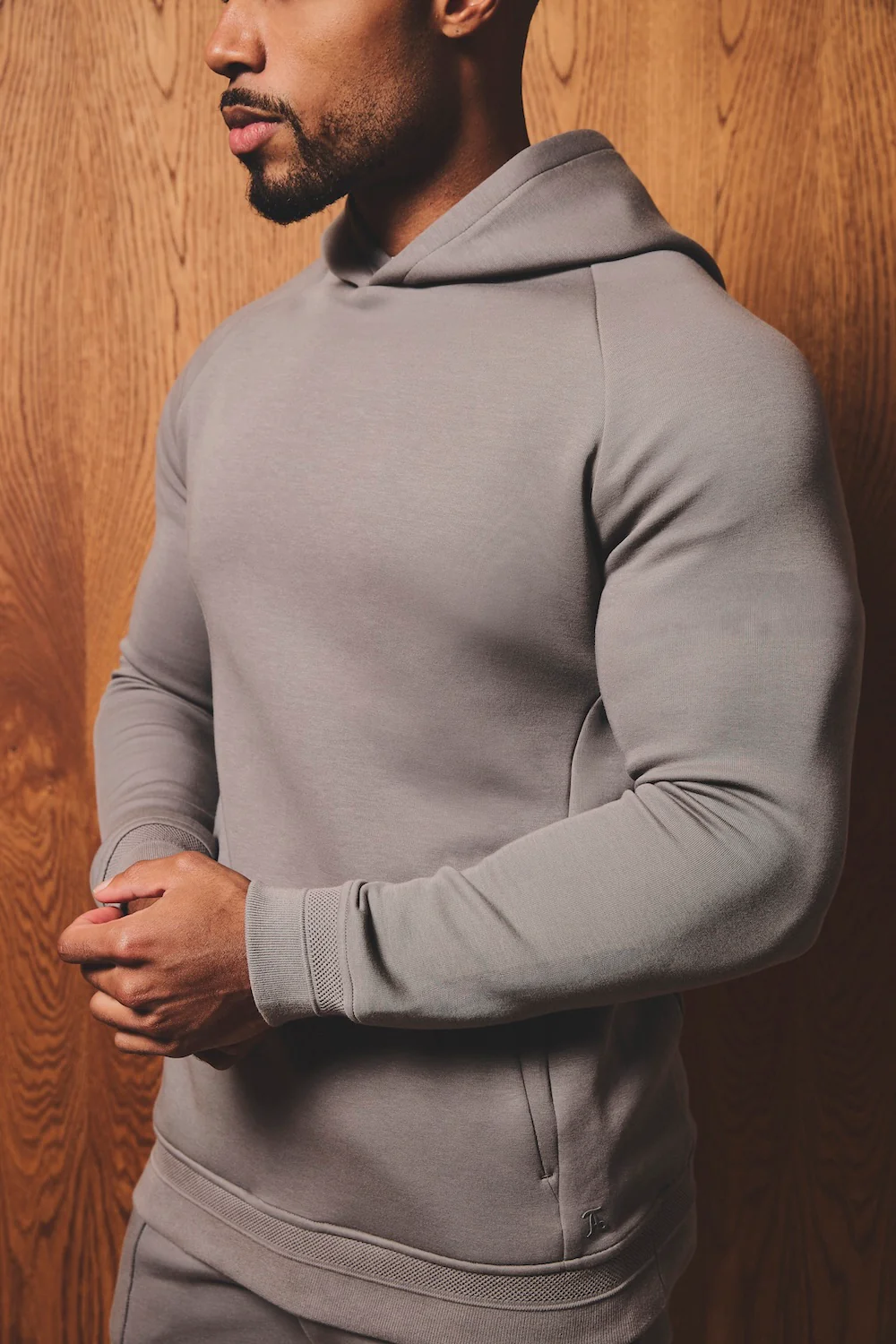 Luxe Sweat Hoodie in Mushroom - Image 6