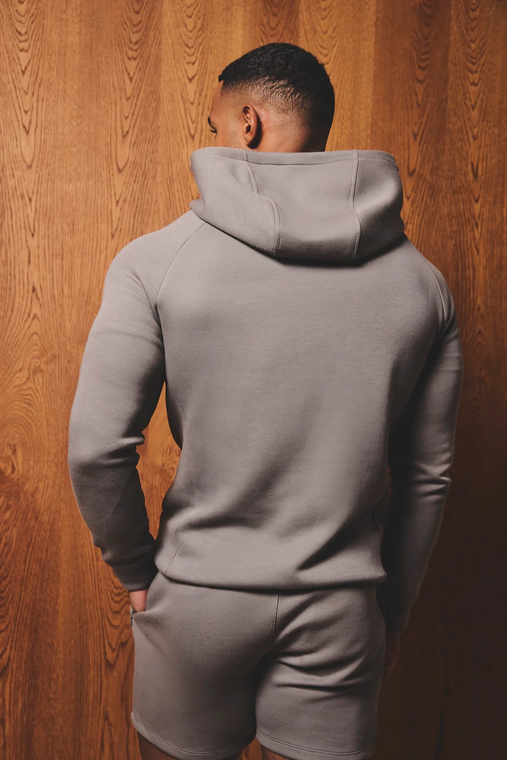 Luxe Sweat Hoodie in Mushroom - Image 8