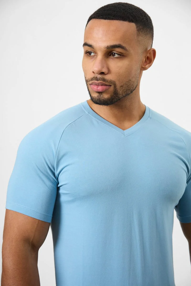 Muscle Fit Summer Essential V-Neck 5-Pack - Image 4