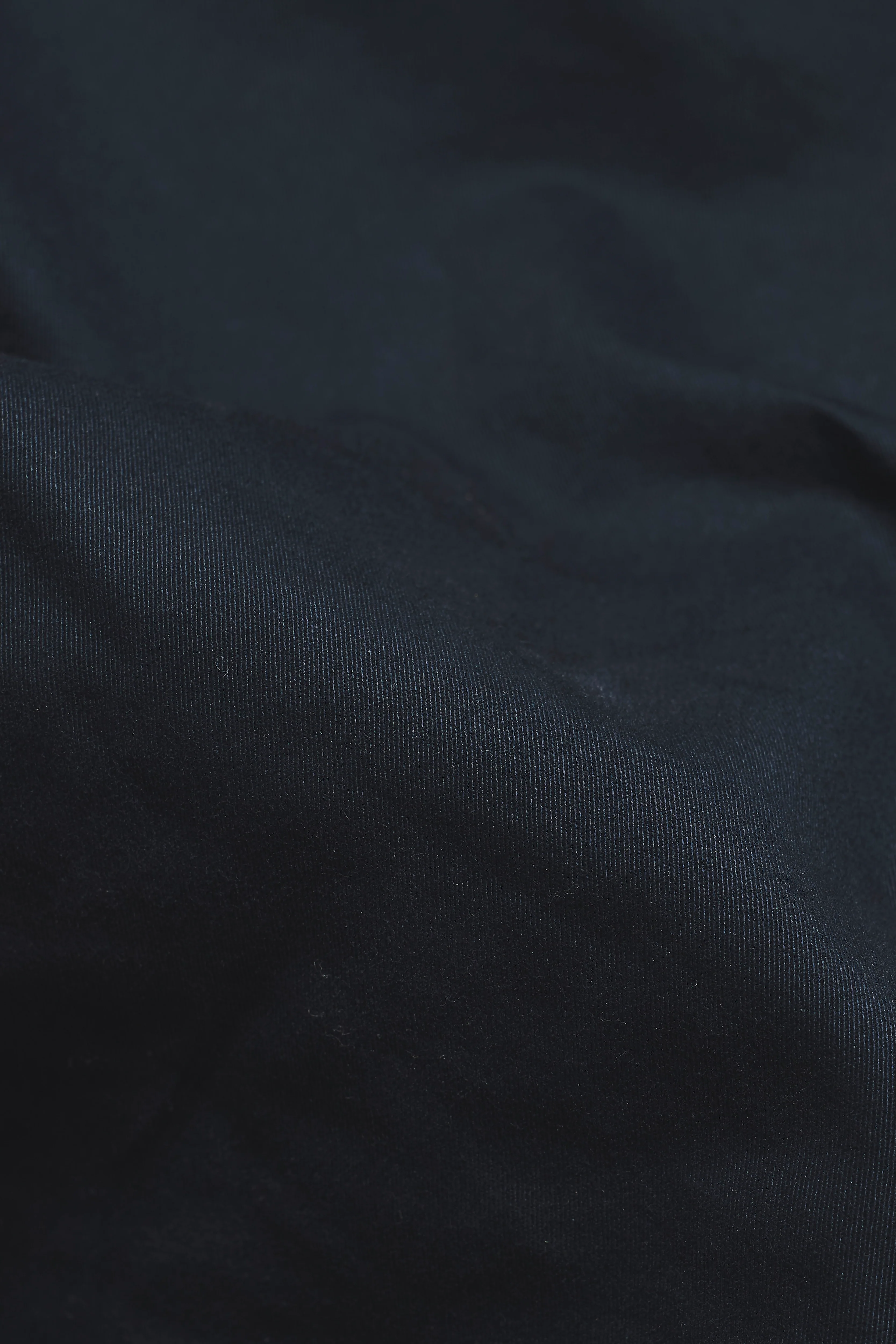Muscle Fit Cotton Stretch Chino Trouser in Navy - Image 7
