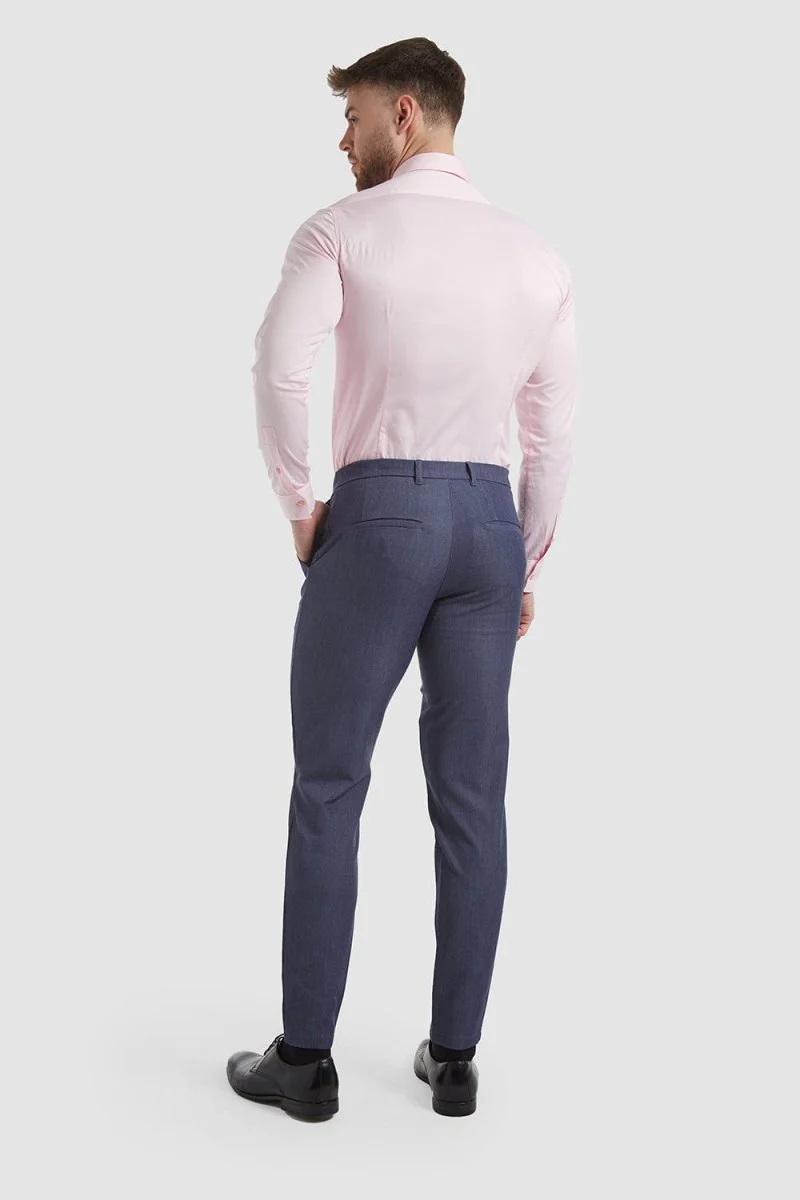 Muscle Fit Essential Trousers 2.0 in Chambray - Image 6