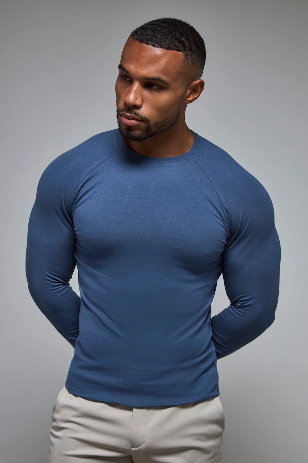 Muscle Fit Long Sleeve Easy 3-Pack - Image 3