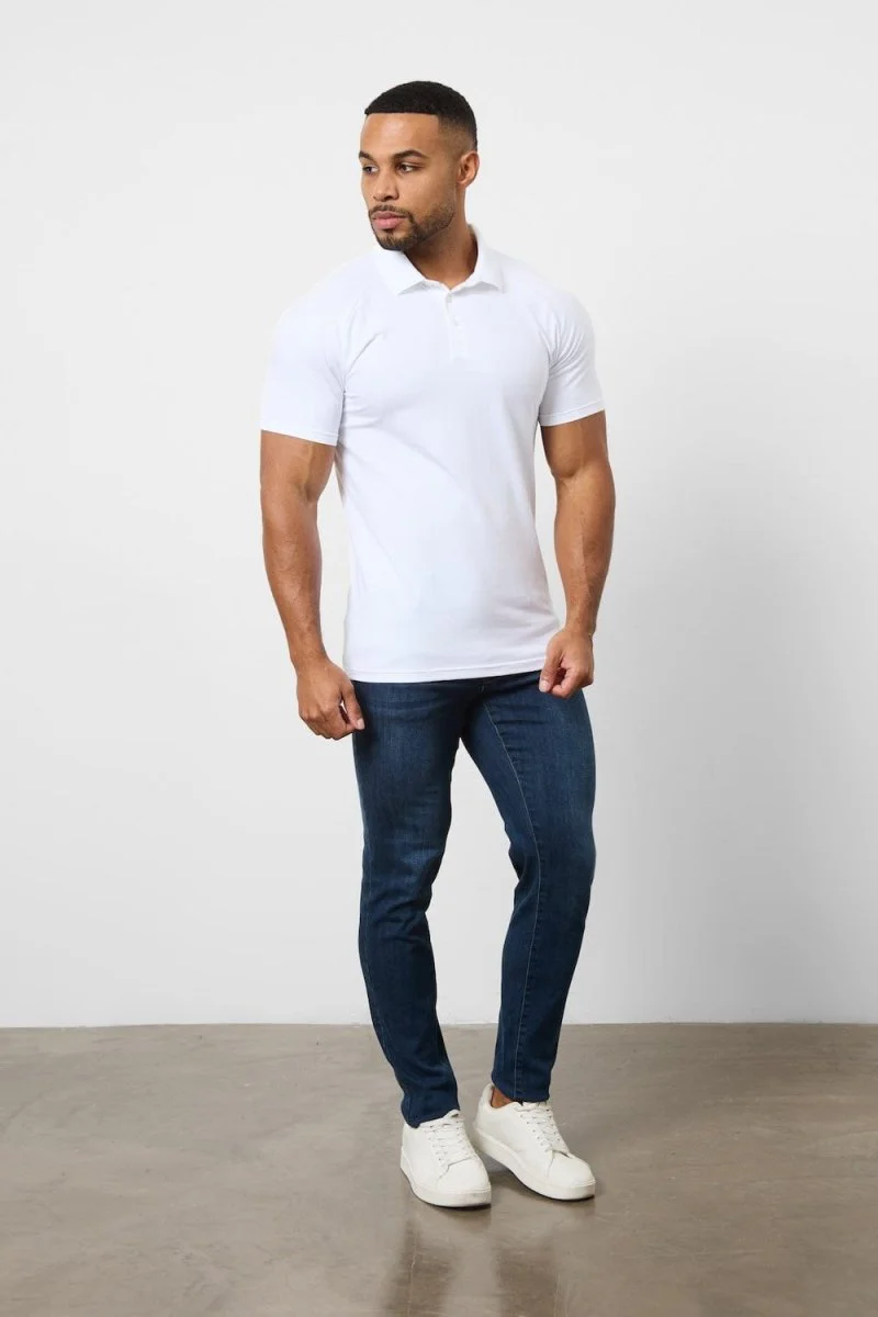 Muscle Fit Pastels Polo Shirt 5-Pack - Image 3