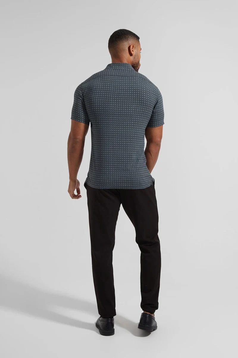Shape Shift Printed Short Sleeve Shirt - Image 8