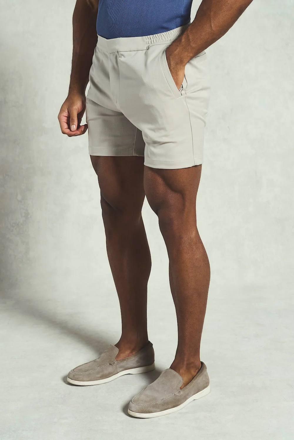 Smart Shorts in Stone - Image 2