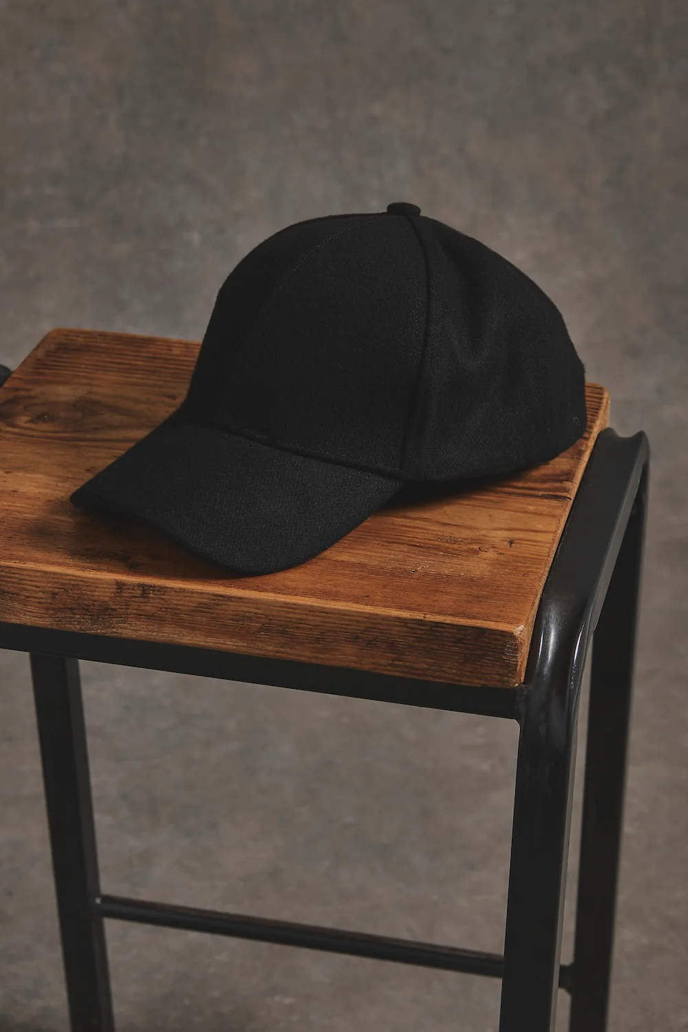 TA Embroidered Baseball Cap in Black - Image 3