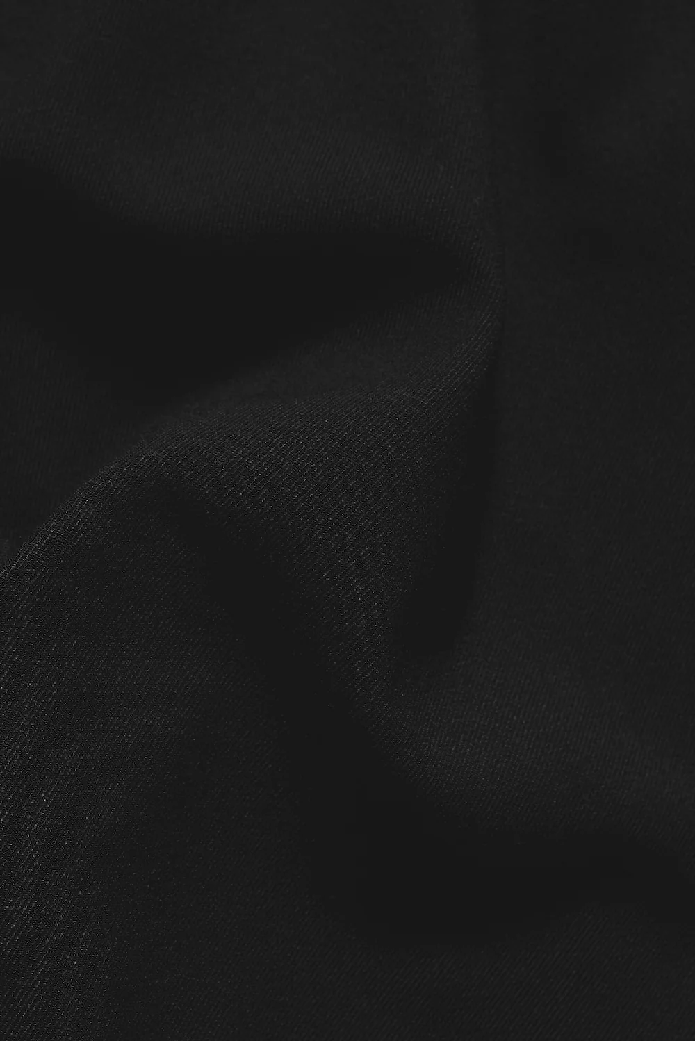 Twill Textured Shirt in Black - Image 7
